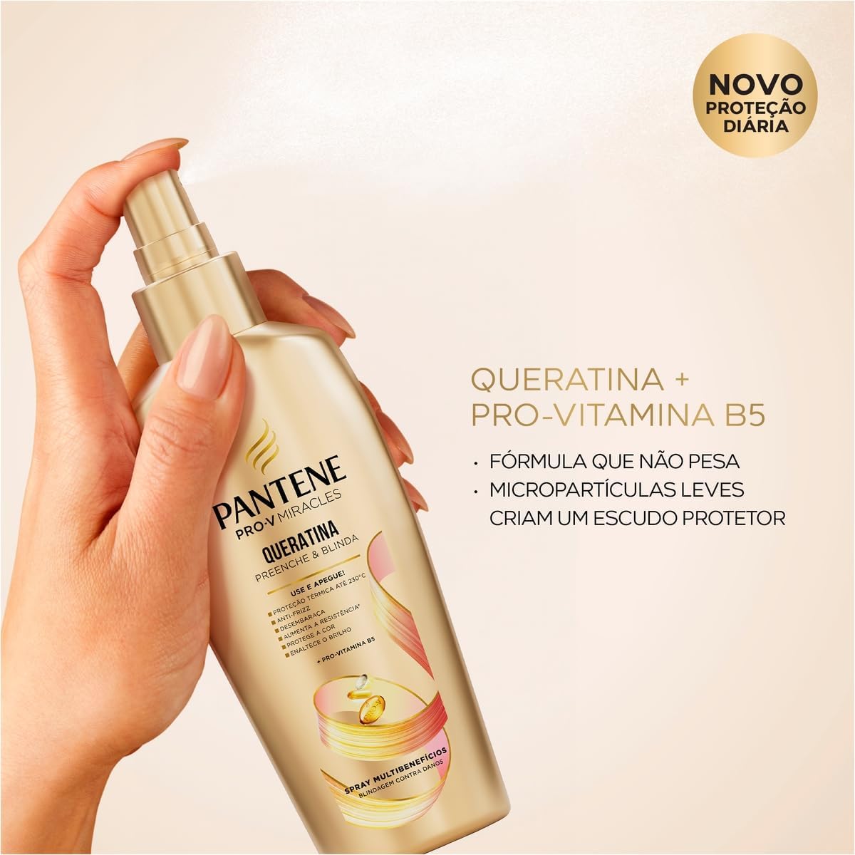 Protetor Térmico Multibenefícios Pantene 3
