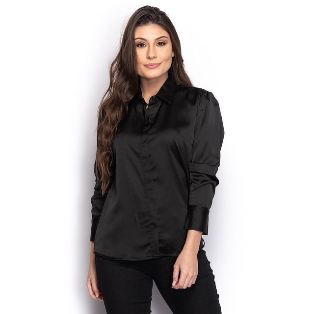 Top 10 Melhores Camisas Sociais Femininas (Hering, Aleatory e mais) 5