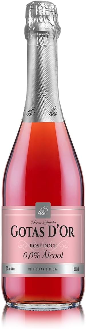 Filtrado sem Álcool Rosé Gotas D'OR 1