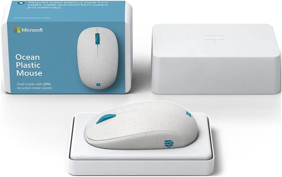 Mouse Microsoft Ocean Plastic 2