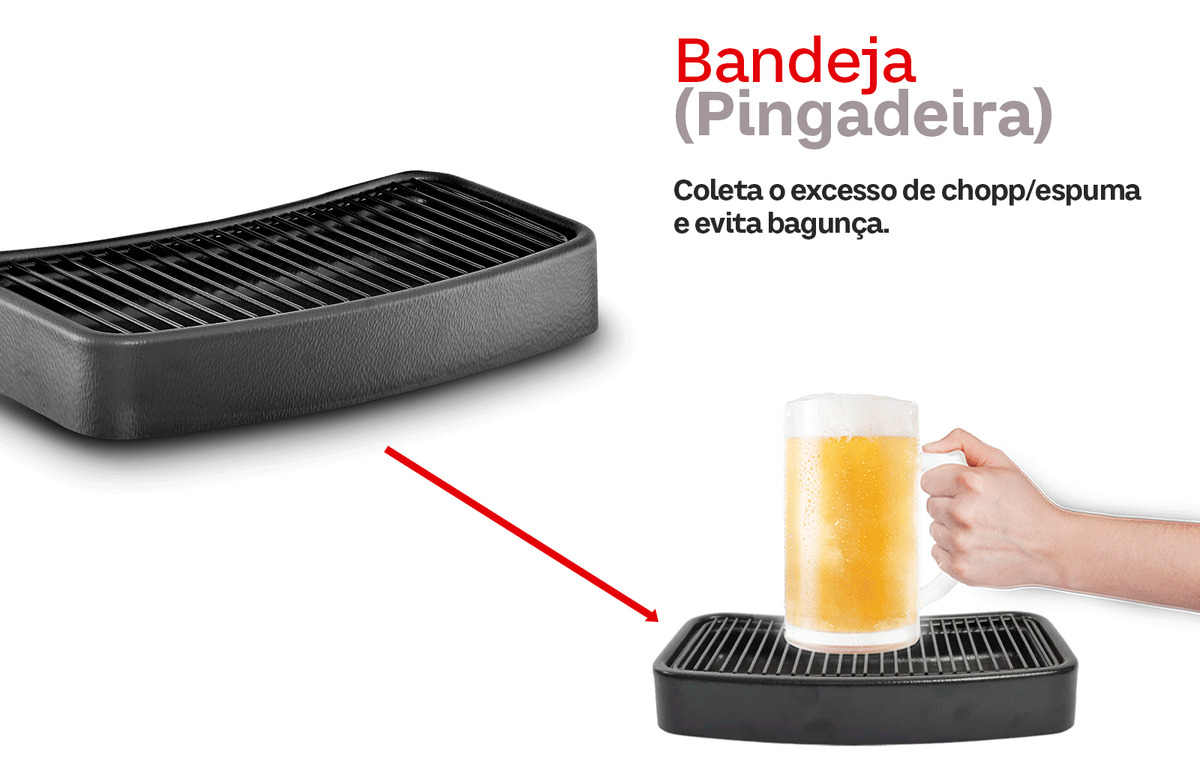 Chopeira Elétrica Memo Advantage 70 L/h  1 Torneira (220 V)  3