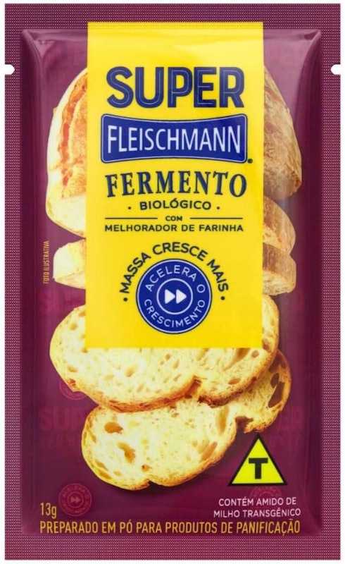 Fermento Biológico Super Fleischmann 1