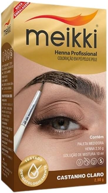 Henna Meikki Castanho Claro 1