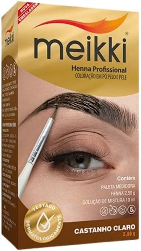 Henna Meikki Castanho Claro 1