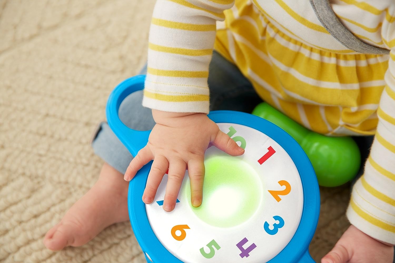 Fisher-Price Aprender e Brincar Brinquedo para Bebês Tambor 3