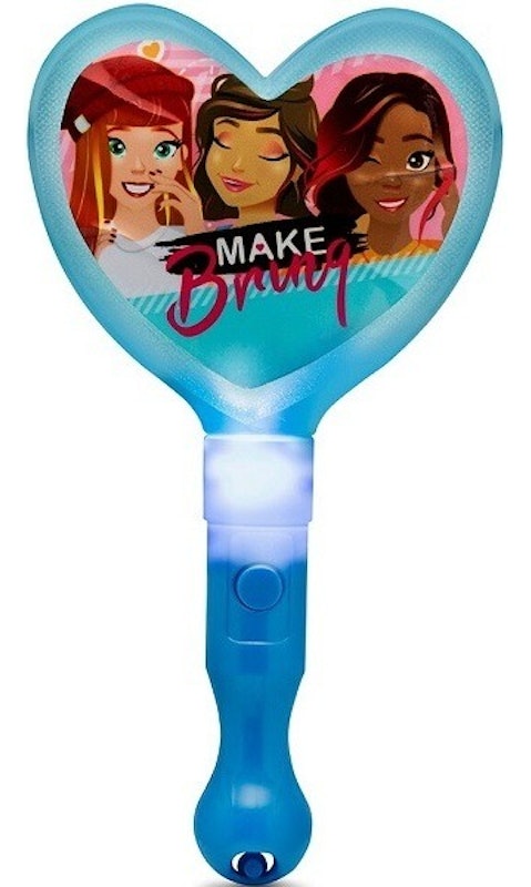 Kit Maquiagem Infantil Batom e Espelho Magico Makebrinq 4