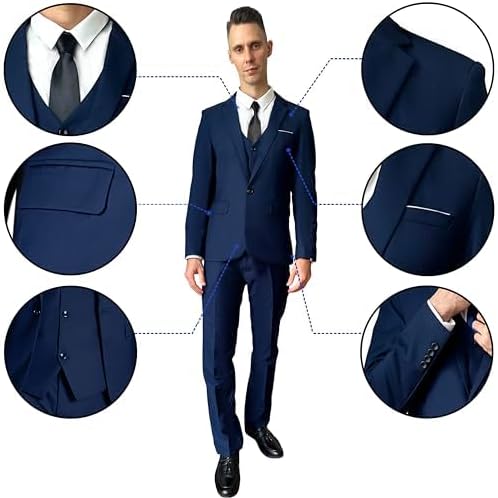 Terno Masculino de 3 Peças Suit King 4
