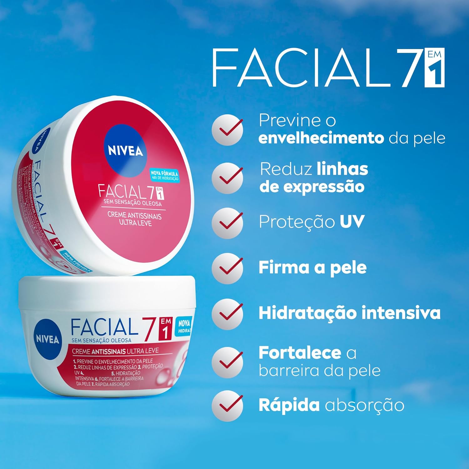 Creme Facial Antissinais 100 g 2