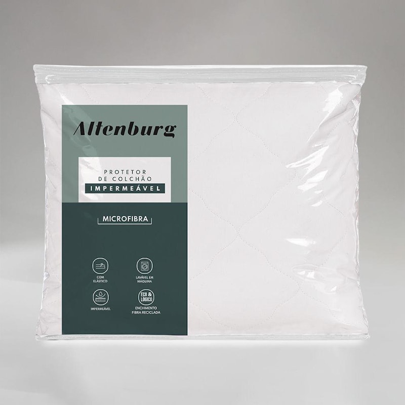 Protetor de Colchão Impermeável Solteiro Altenburg Misto 1