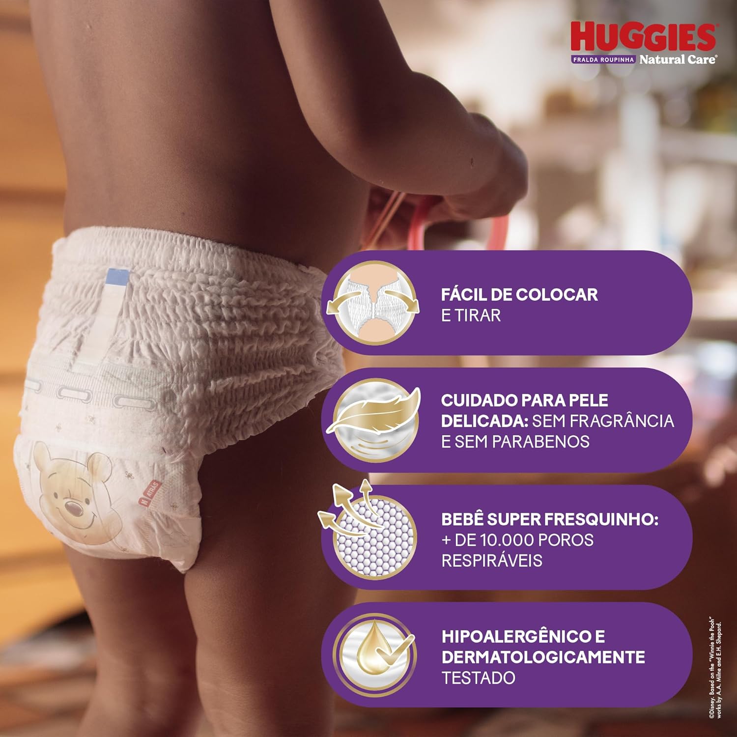 Fralda Premium Roupinha Natural Care 4