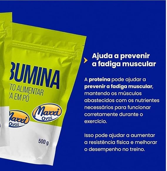 Albumina 500 g Sabor Baunilha 4
