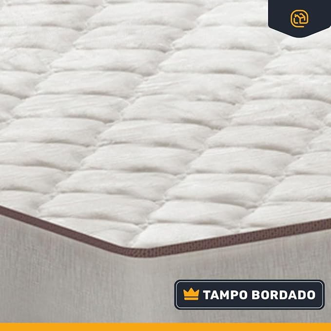 Cama Box com Colchão de Espuma D60 Ortobom Double Face Force Dream 5