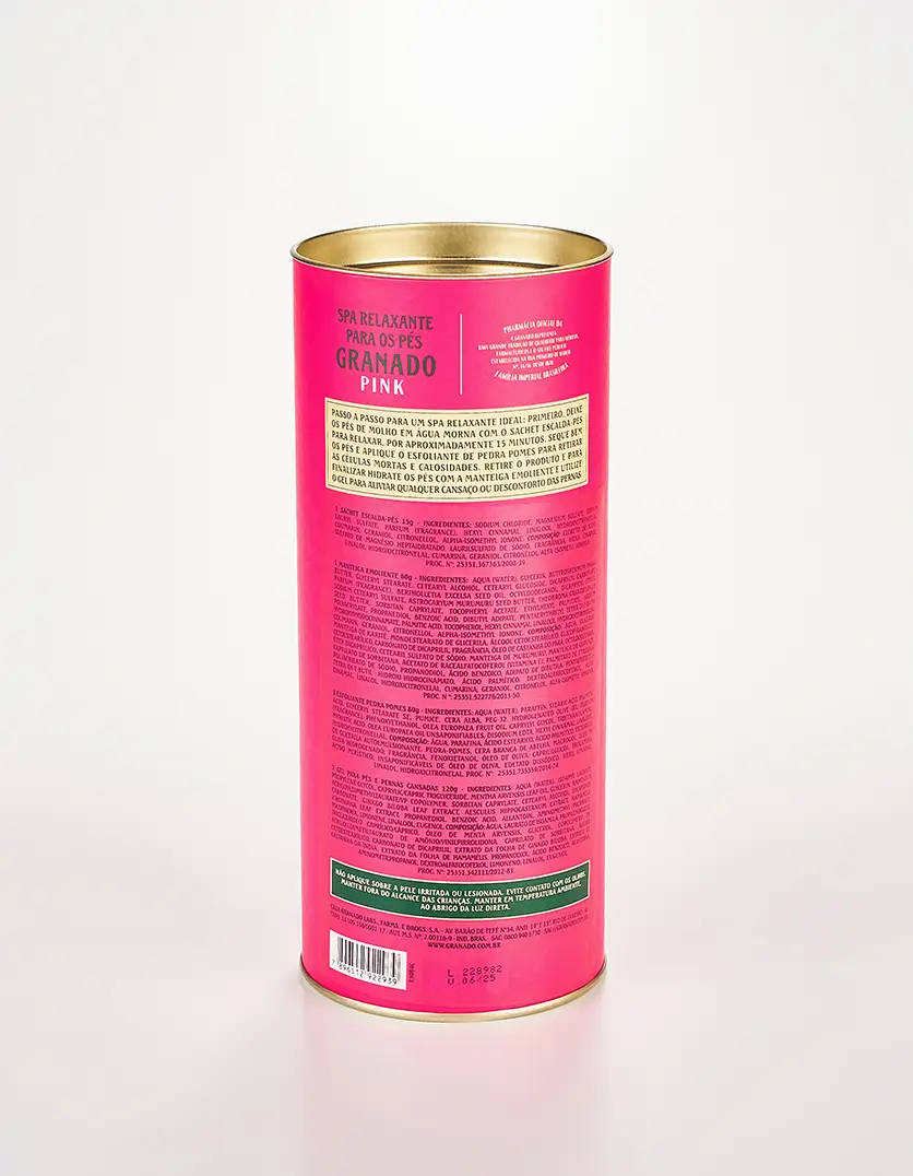 Spa Relaxante para os Pés Pink 3