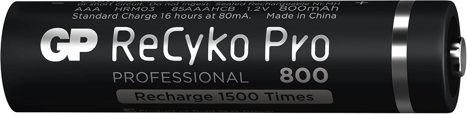 Pilha ReCyko Pro 800 mAh AAA 4
