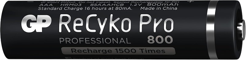 Pilha ReCyko Pro 800 mAh AAA 4