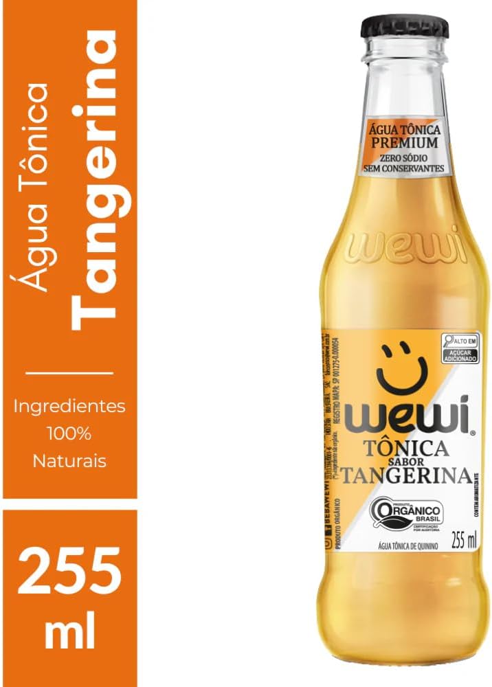 Água Tônica Tangerina Orgânica Wewi 2