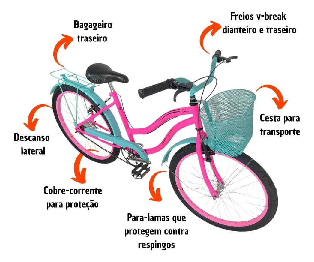 Bicicleta Infantil Cissa Aro 24 Bike Stilo 4