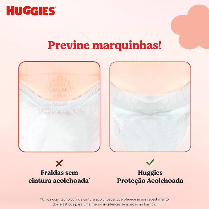 Huggies Fralda Pants Roupinha Proteção Acolchoada M 3