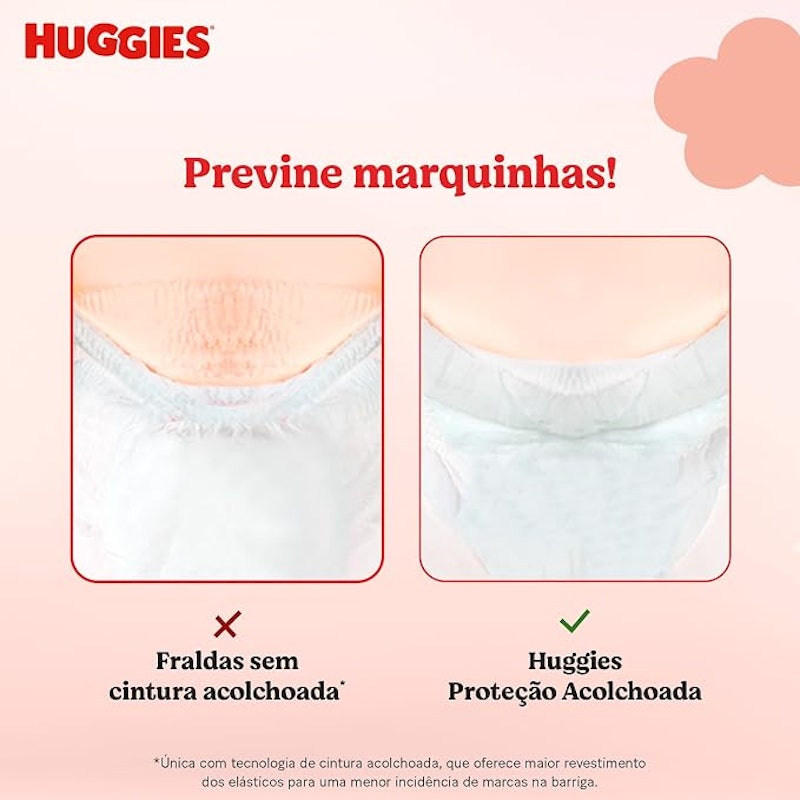 Huggies Fralda Pants Roupinha Proteção Acolchoada M 3