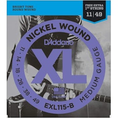Encordoamento para Guitarra XL Nickel EXL115-B