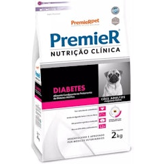Ração PremieR Nutrição Clínica Diabetes Cães Porte Pequeno