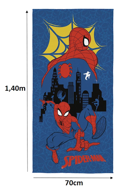 Toalha de Banho Infantil Homem-Aranha 70 x 140 cm 5