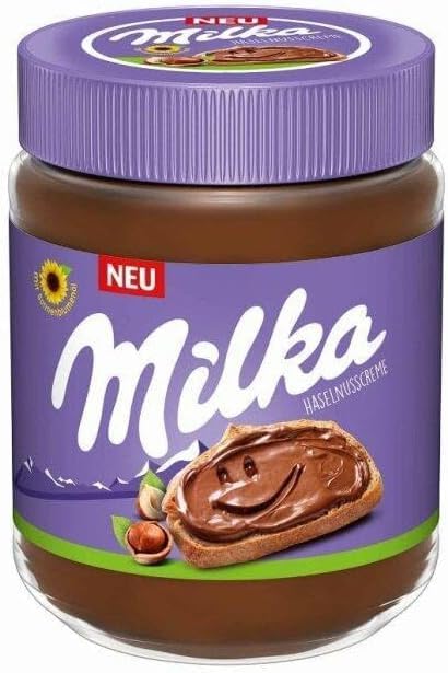 Creme de Avelã Milka Hazelnut Cream 1