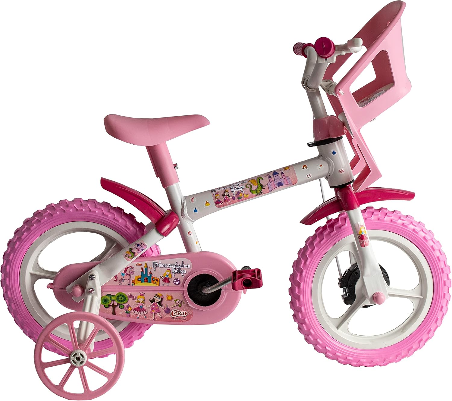 Bicicleta Aro 12 Styll Baby Princesinhas 2