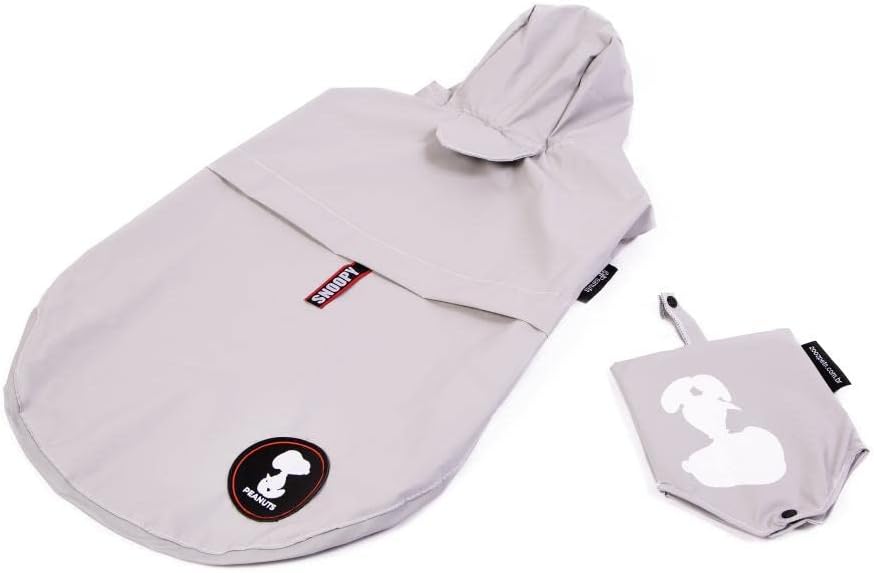 Capa de Chuva Snoopy Shadow Cinza 3