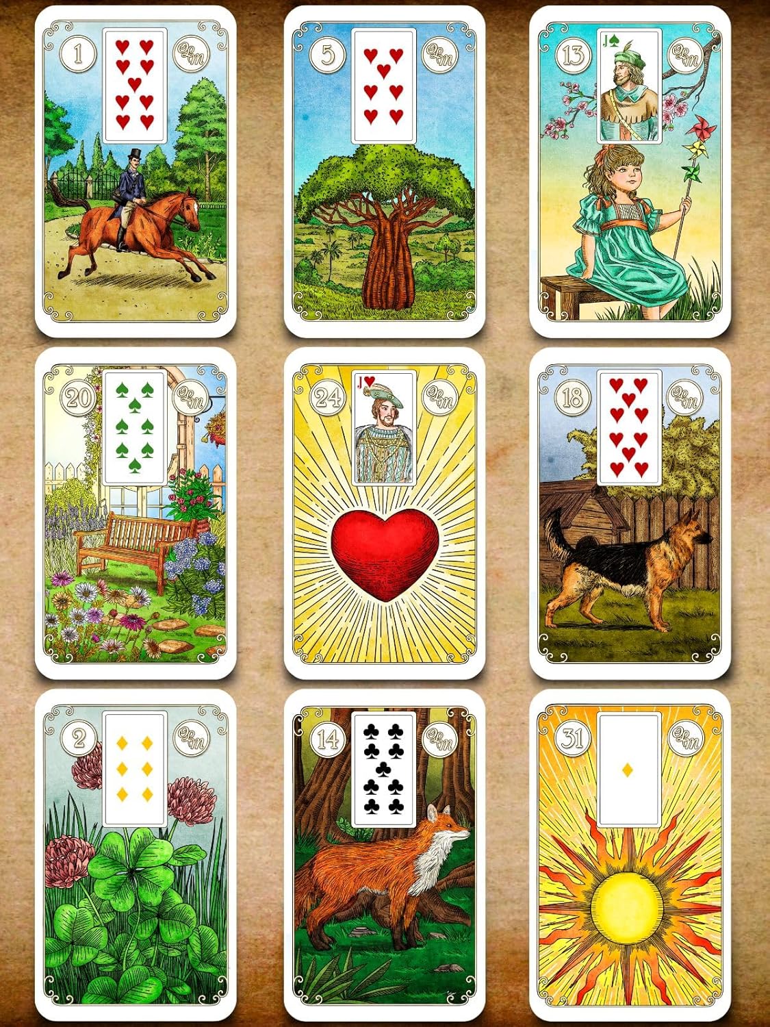 Baralho Cigano Lenormand Tradicional 2
