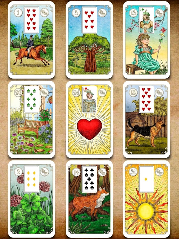 Baralho Cigano Lenormand Tradicional 2