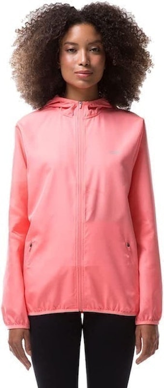 Jaqueta Corta-Vento Feminina Essential Rosa Coral 1