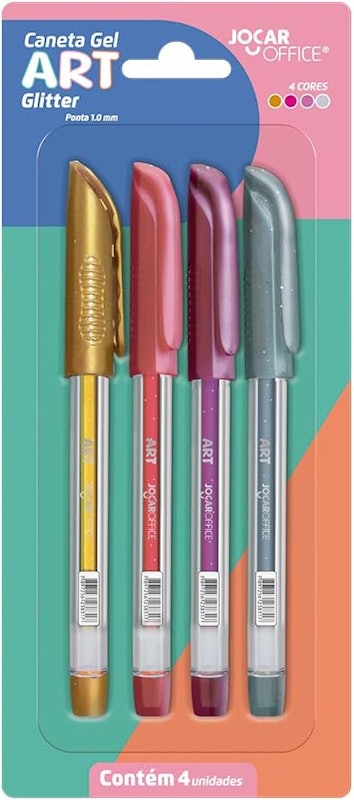 Caneta Gel Kit Glitter Brilho 1