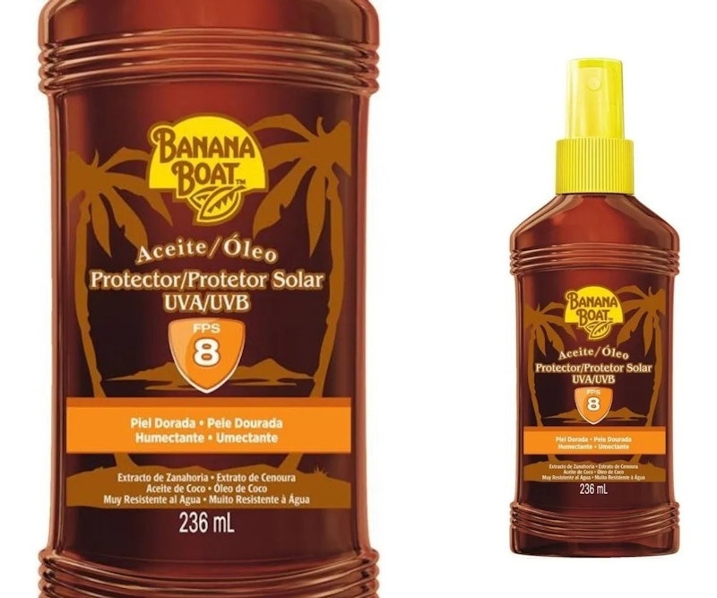 Banana Boat Spray Bronzeador FPS 8 2