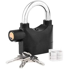 Cadeado com Alarme Braslu