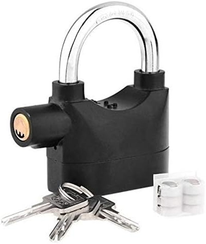 Cadeado com Alarme Braslu 1