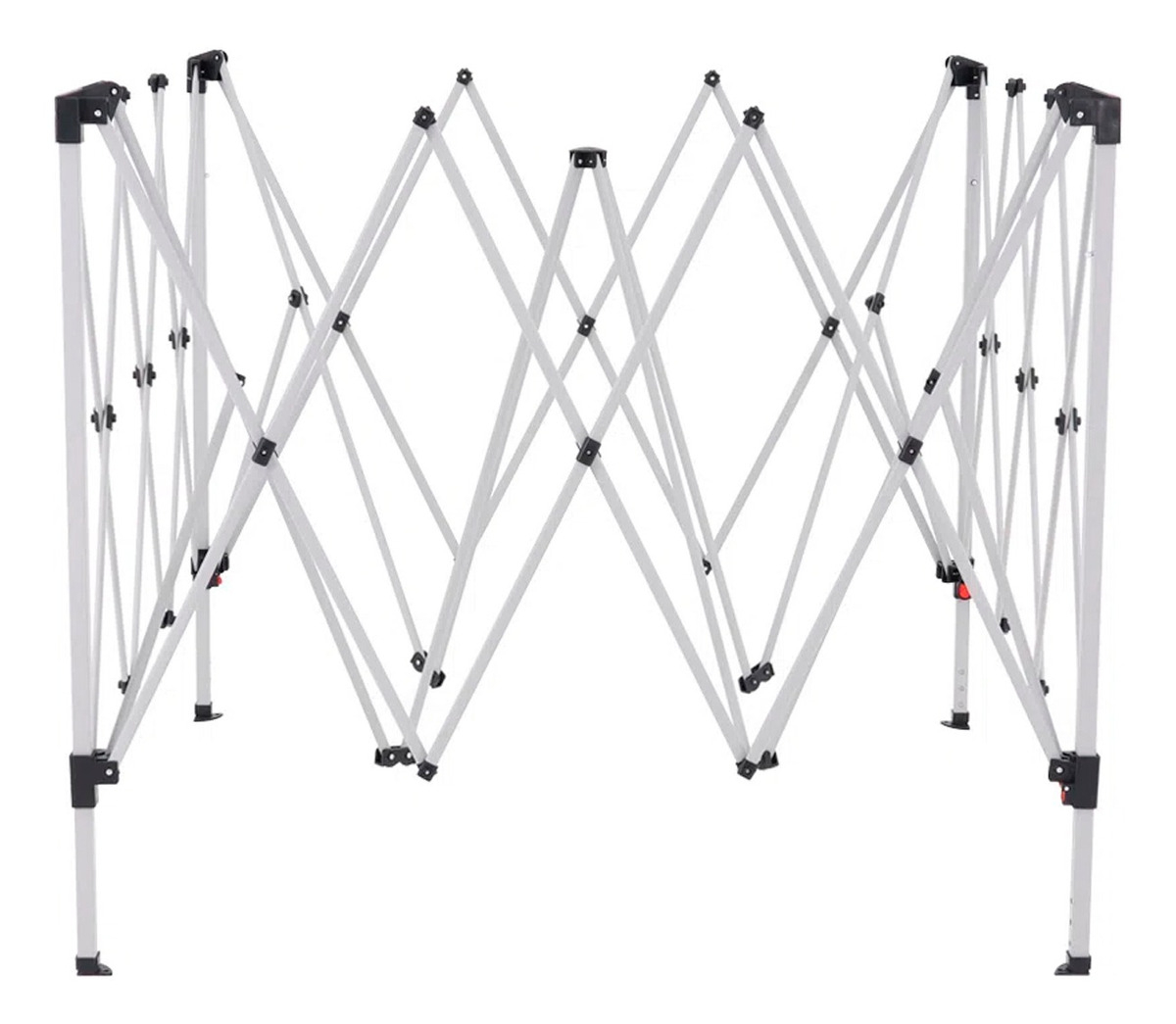 Tenda Gazebo Dobrável 2,4 x 2,4 m Poliéster Azul Bel 3