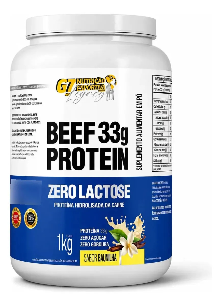 Beef Protein Sabor Baunilha 1