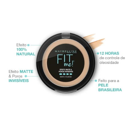 Pó Compacto Fit Me 2