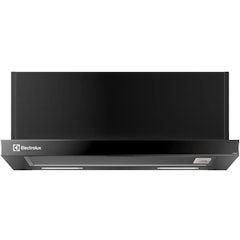 Depurador de Ar Electrolux 60 cm Retrátil Preto Efficient com Luz de LED