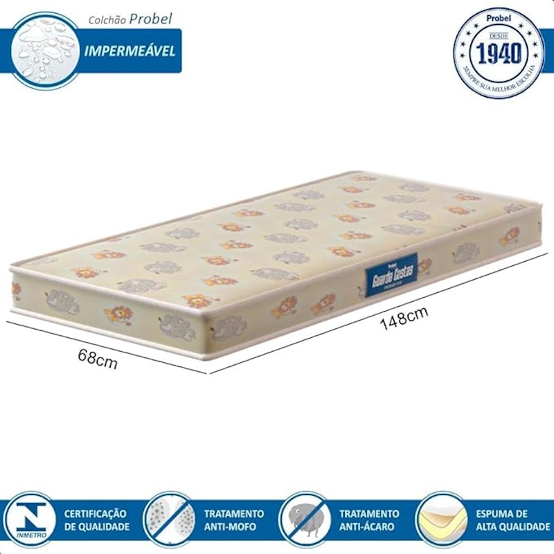 Cama Carro Vermelho Infantil com Colchão 5