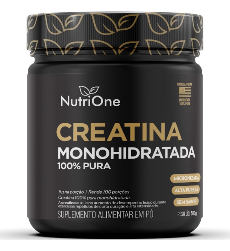 Creatina Monohidratada 100% Pura Micronizada Nutri One 1