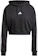 ADIDAS Moletom Capuz Essentials French Terry Crop 3 Listras 1