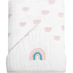 Toalha de Banho Papi Soft com Capuz Bordado 90 x 75 cm