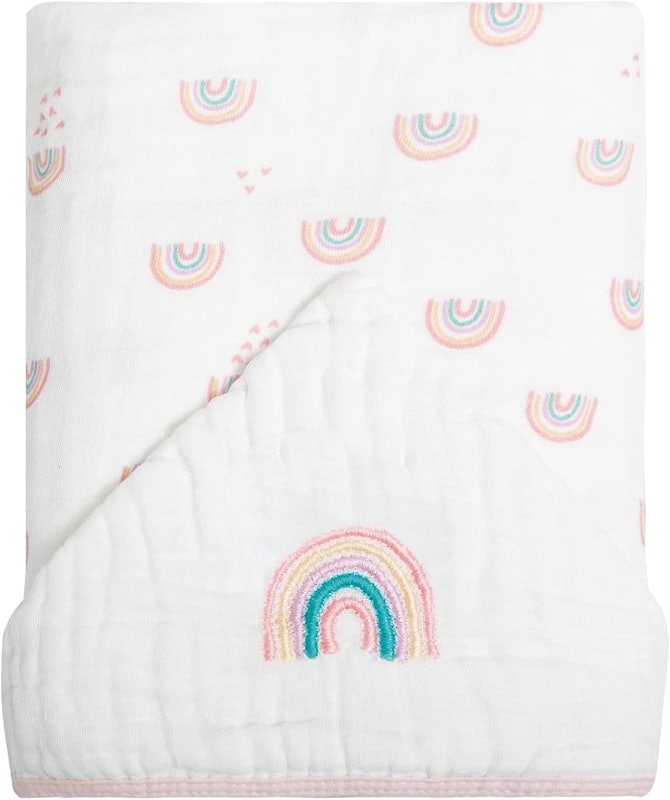 Toalha de Banho Papi Soft com Capuz Bordado 90 x 75 cm 1