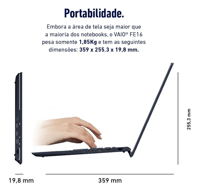 Notebook VAIO FE16 5