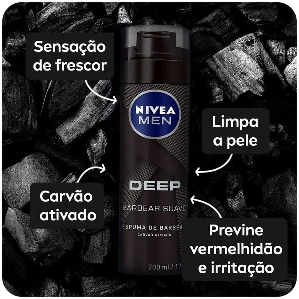 Nivea Men Espuma de Barbear Deep 2