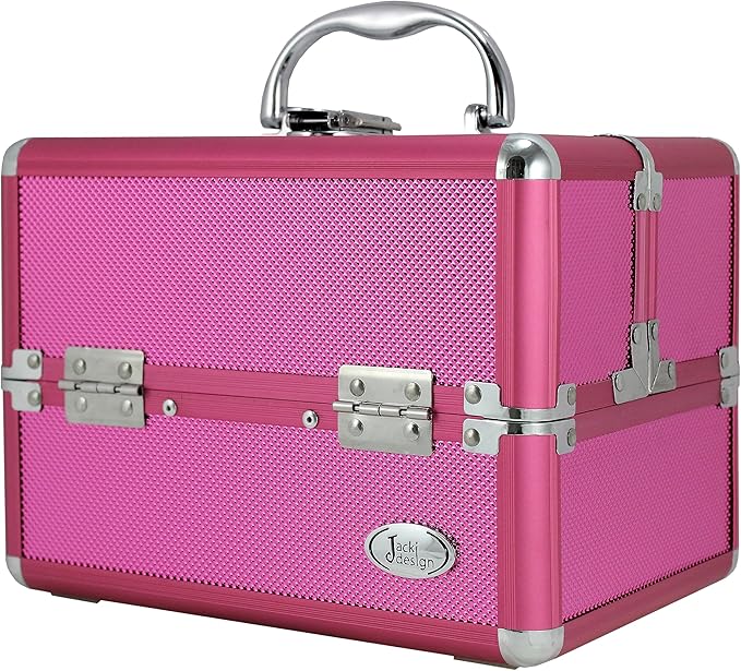 Maleta Profissional de Maquiagem Jacki Design - Pink 2