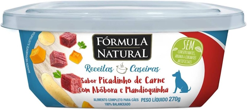 Receitas Caseiras Cães Adultos Picadinho de Carne com Abóbora e Mandioquinha 1