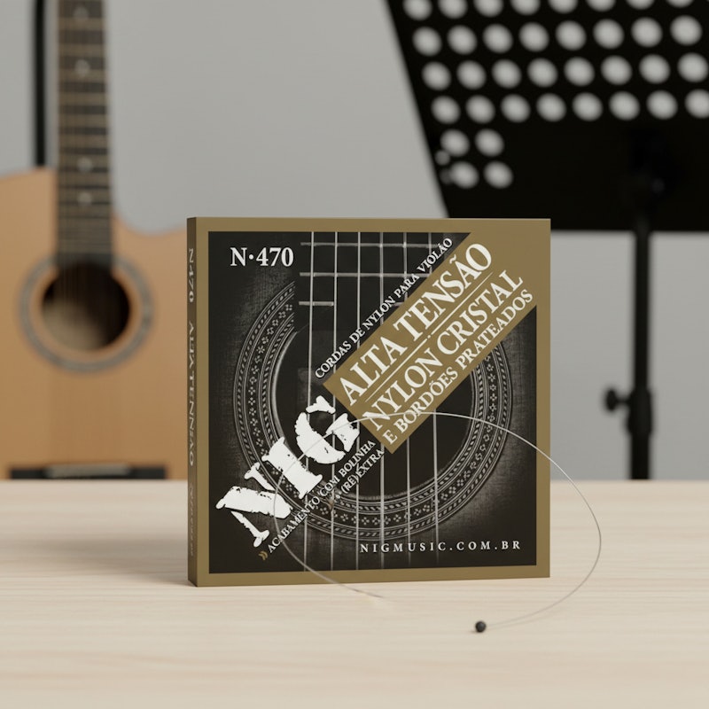 Encordoamento para Violão de Nylon Tensão Alta 4